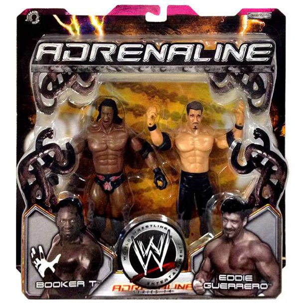 WWE Jakks Pacific Adrenaline 14 Booker T & Eddie Guerrero Action & Toy Figures PWcatalog