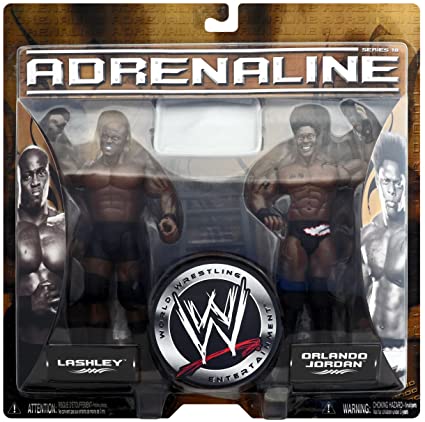 WWE Jakks Pacific Adrenaline 18 Lashley & Orlando Jordan