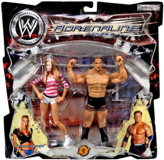 WWE Jakks Pacific Adrenaline 2 Stacy Kiebler & Test