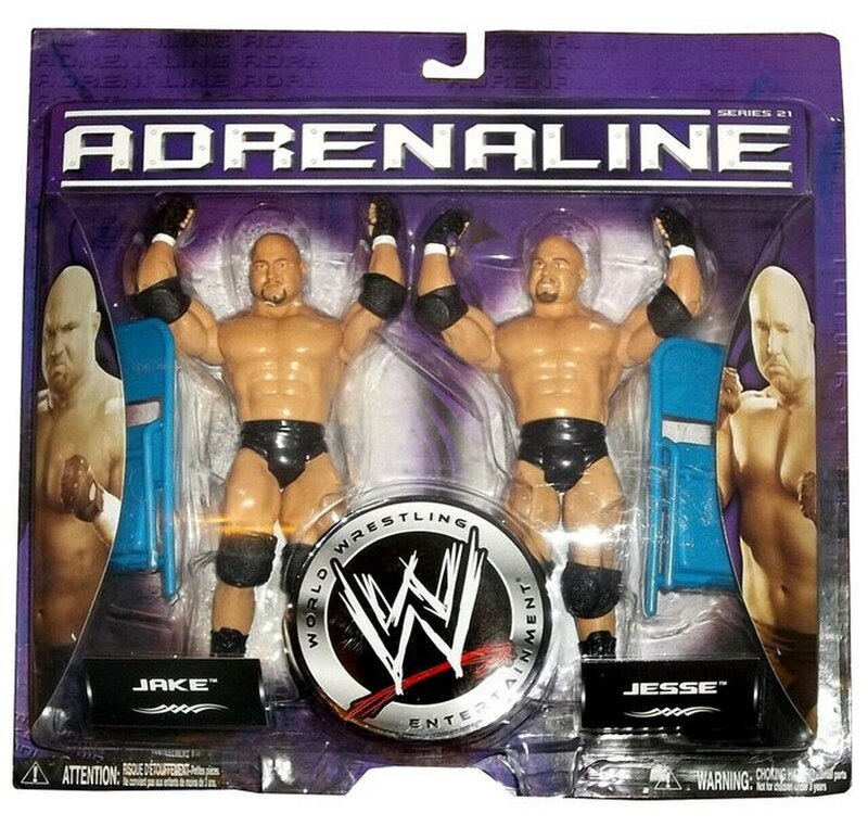 WWE Jakks Pacific Adrenaline 21 Jake & Jesse Action & Toy Figures PWcatalog