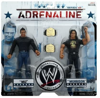 WWE Jakks Pacific Adrenaline 32 The Miz & John Morrison Action & Toy Figures PWcatalog