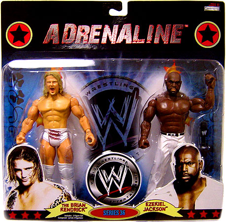 WWE Jakks Pacific Adrenaline 36 The Brian Kendrick & Ezekiel Jackson