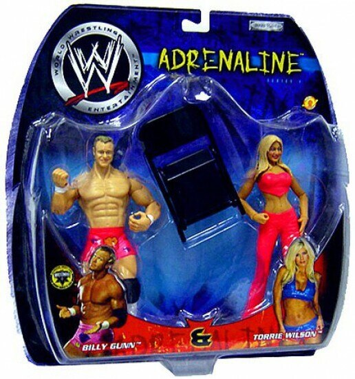 WWE Jakks Pacific Adrenaline 4 Billy Gunn & Torrie Wilson Action & Toy Figures PWcatalog