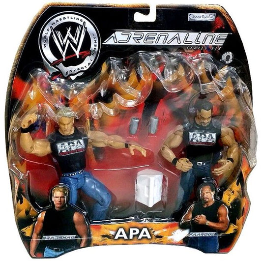 WWE Jakks Pacific Adrenaline 6 APA: Bradshaw & Faarooq