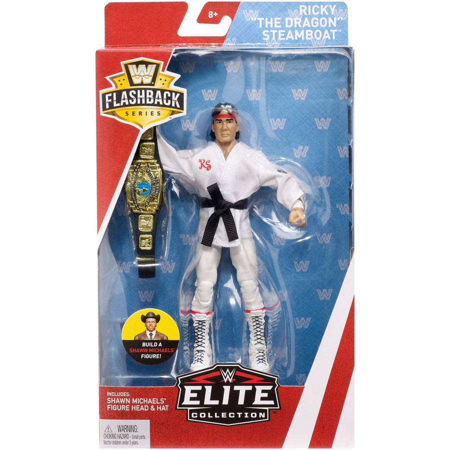 WWE Mattel Flashback Series 3 Ricky "The Dragon" Steamboat [Exclusive] Action & Toy Figures PWcatalog