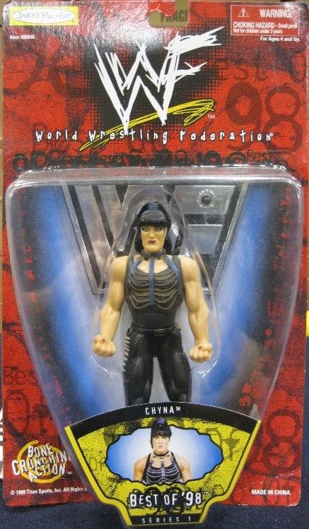 1998 WWF Jakks Pacific Best of 1998 Series 1 Chyna [Exclusive] Action & Toy Figures PWcatalog