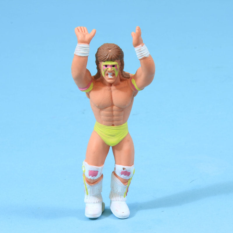 WWF Star Toys 3" PVC Mini Figures Ultimate Warrior [With Yellow Trunks] Action & Toy Figures PWcatalog