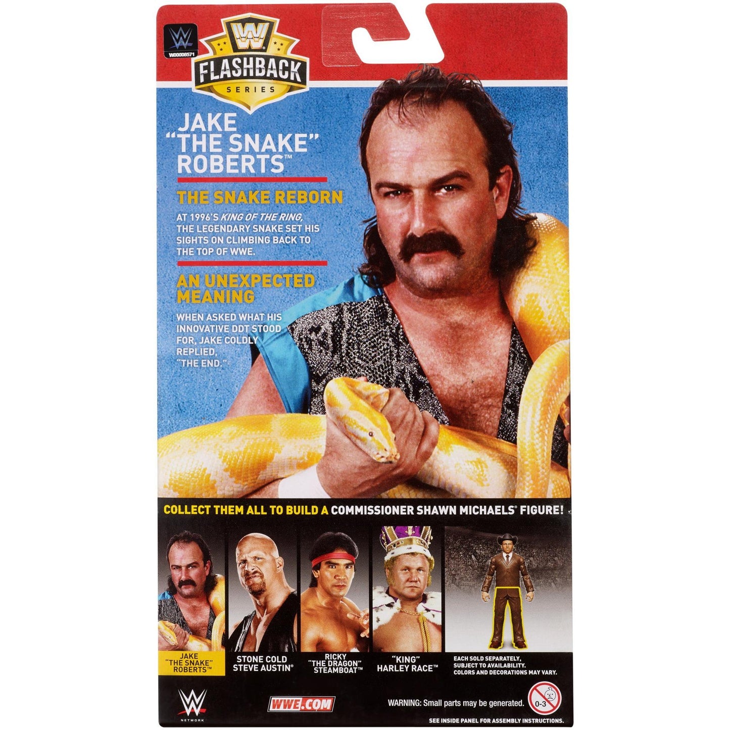 WWE Mattel Flashback Series 3 Jake "The Snake" Roberts [Exclusive]