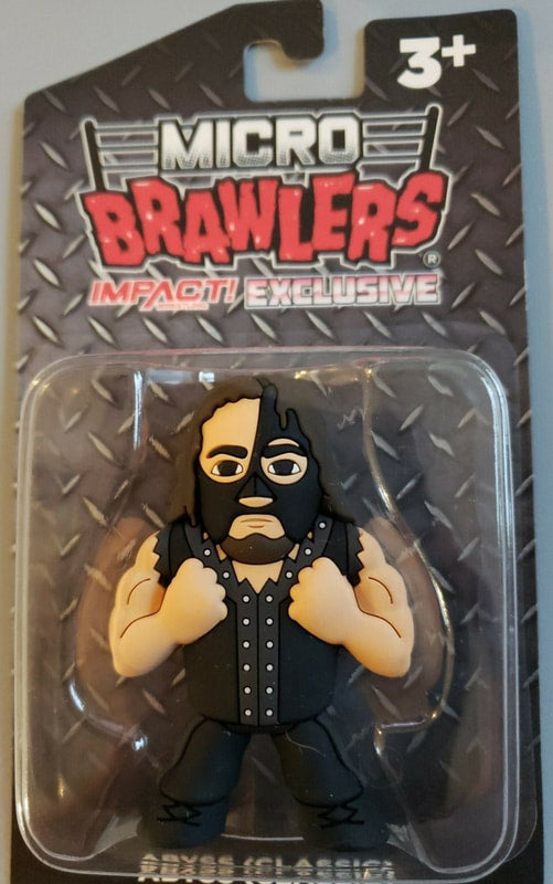 TNA/Impact Wrestling Pro Wrestling Tees Impact! Wrestling Exclusive Micro Brawlers 1 Abyss [Classic] Action & Toy Figures PWcatalog