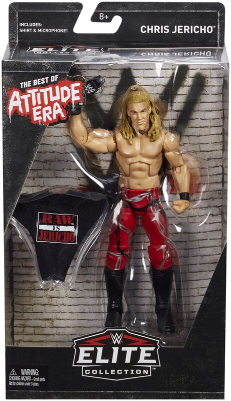 WWE Mattel The Best of Attitude Era Chris Jericho [Exclusive] Action & Toy Figures PWcatalog