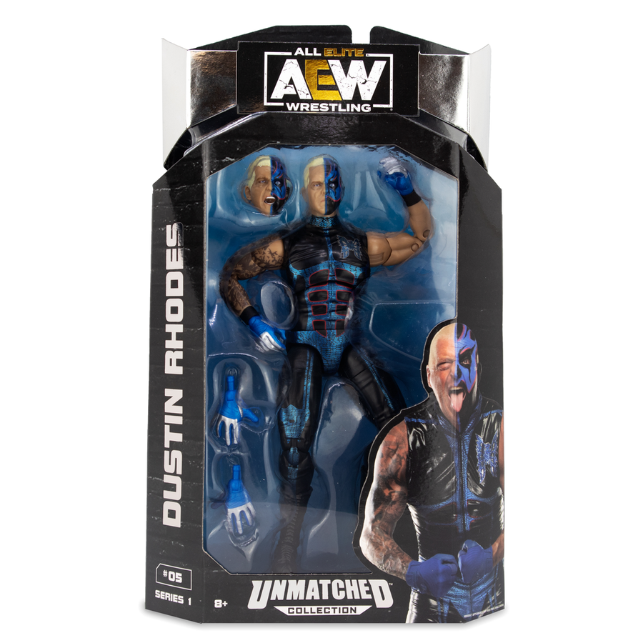 AEW Jazwares Unmatched Collection 1 #05 Dustin Rhodes Action & Toy Figures PWcatalog