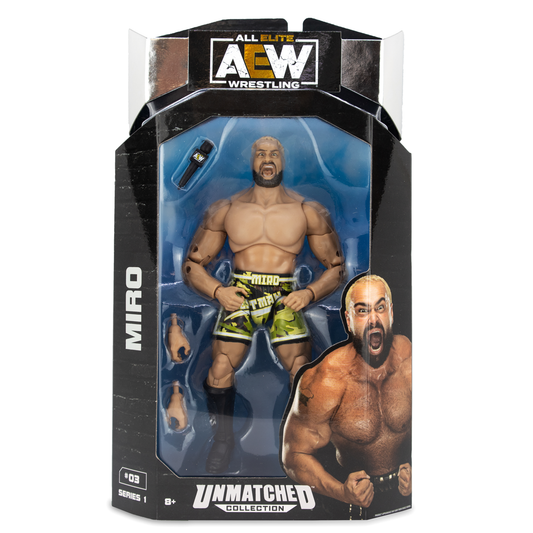 AEW Jazwares Unmatched Collection 1 #03 Miro