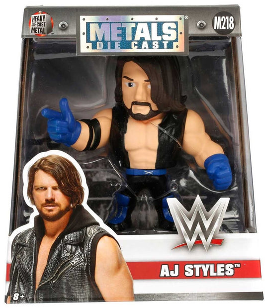 WWE Jada Toys Metals Die Cast 4 Inch AJ Styles