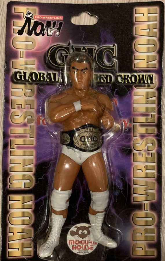 Pro-Wrestling NOAH Mogura House Standard Jun Akiyama [With Championship, In Alternate Pose] Action & Toy Figures PWcatalog