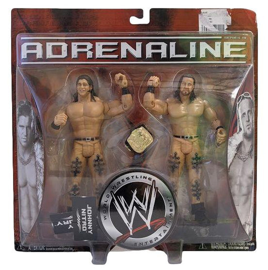 WWE Jakks Pacific Adrenaline 19 Johnny Nitro & Joey Mercury