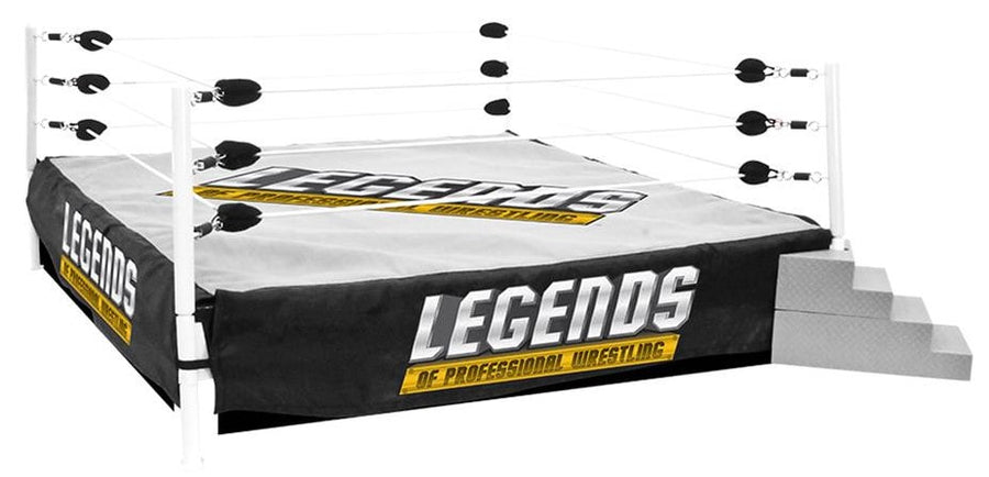 FTC Legends of Professional Wrestling [Modern] Wrestling Rings & Playsets: Legends of Professional Wrestling Ring Action & Toy Figures PWcatalog