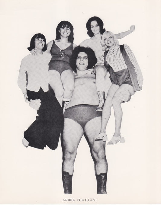 1970s WWWF Andre the Giant Promo Photo