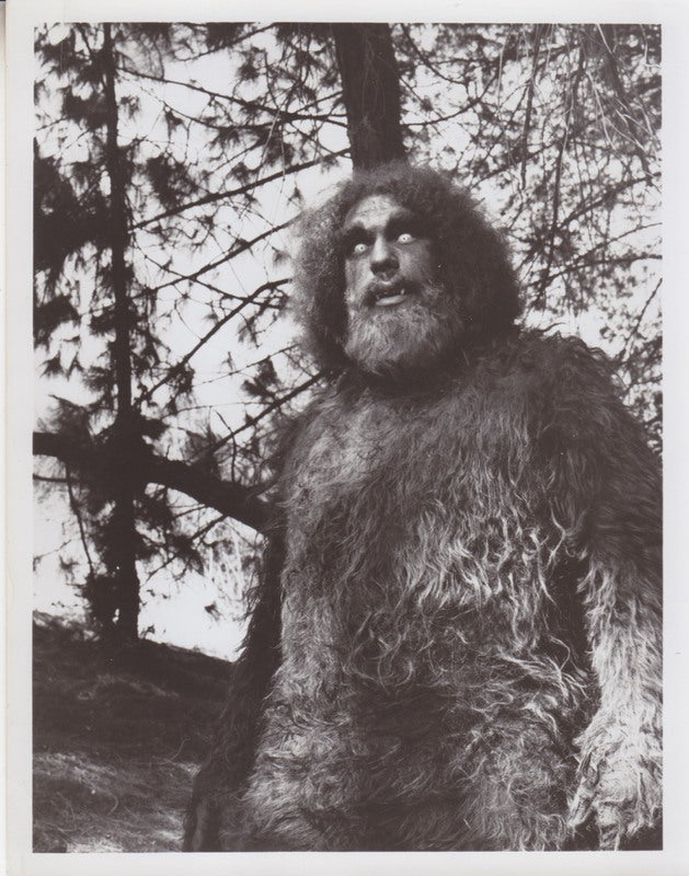 1976 ABC Network Andre The Giant as "Big Foot":6 Million Dollar Man Press 7x9