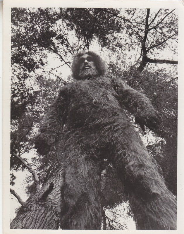 1976 ABC Network Andre The Giant as "Big Foot":6 Million Dollar Man Press 7x9