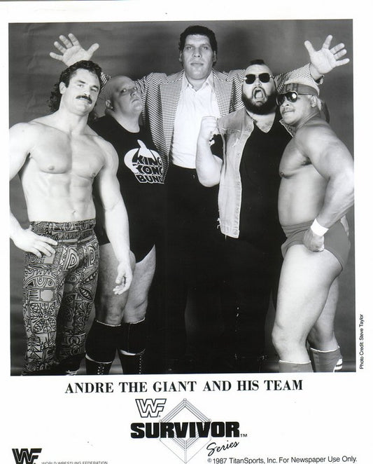 1987 Andre the Giant and His Team Survivor Series