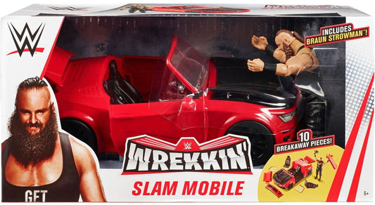WWE Mattel Wrekkin' 1 Wrekkin' Slam Mobile [With Braun Strowman]