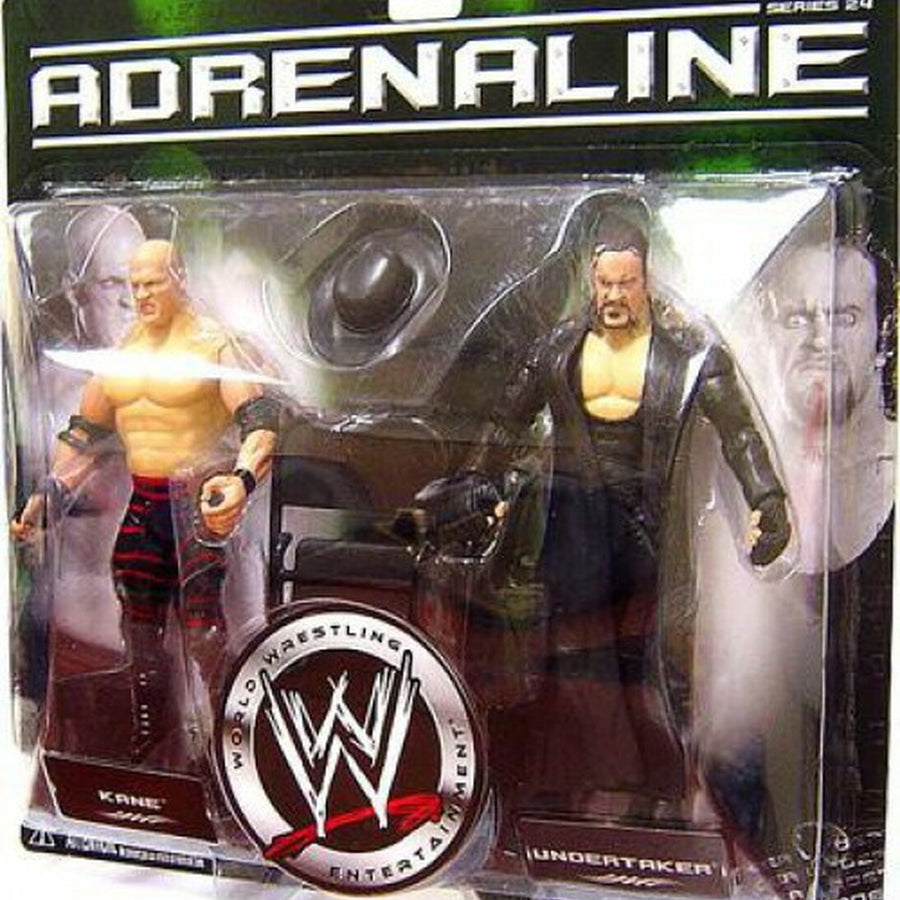 WWE Jakks Pacific Adrenaline 24 Kane & Undertaker Action & Toy Figures PWcatalog