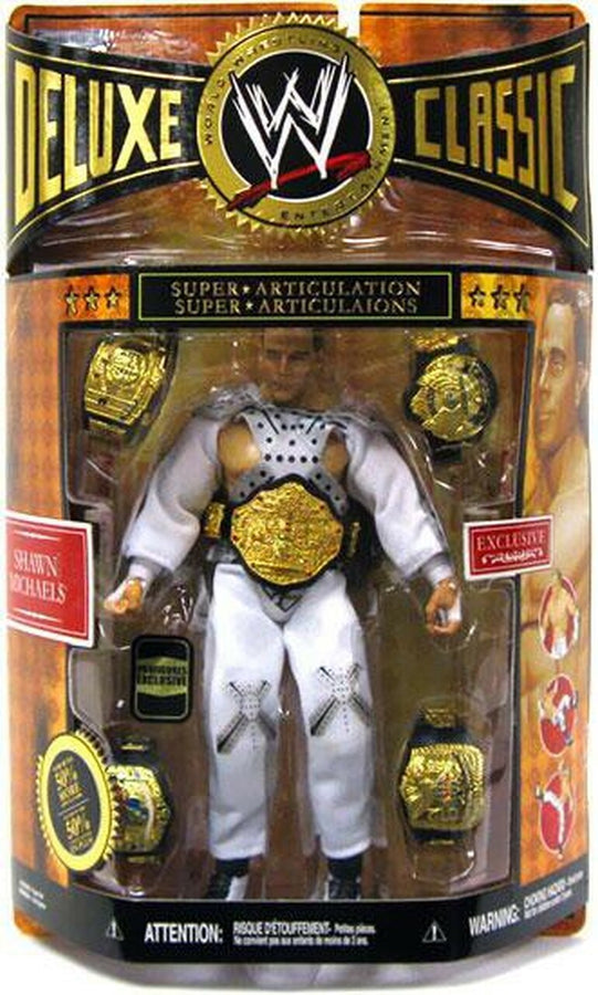 WWE Jakks Pacific Deluxe Classic Superstars Shawn Michaels [Exclusive] Action & Toy Figures PWcatalog