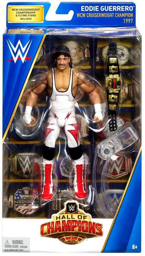 WWE Mattel Hall of Champions 1 Eddie Guerrero [Exclusive] Action & Toy Figures PWcatalog