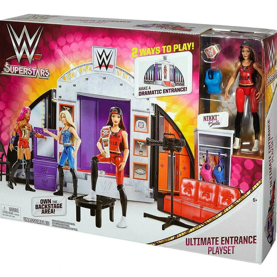 WWE Mattel Superstar Fashions 6-Inch Ultimate Entrance Playset [With Nikki Bella] Action & Toy Figures PWcatalog