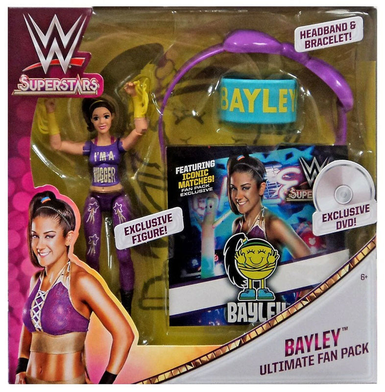 WWE Mattel Superstar Fashions 6-Inch Bayley Ultimate Fan Pack [With Exclusive DVD] Action & Toy Figures PWcatalog