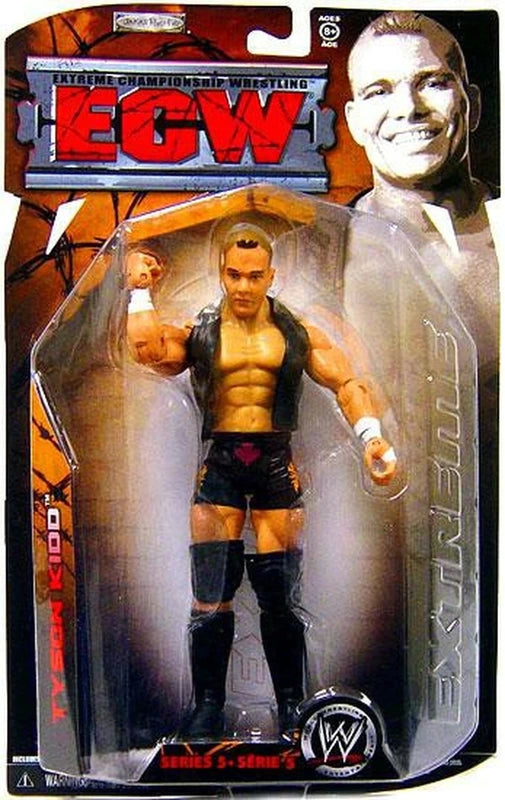 WWE Jakks Pacific ECW 5 Tyson Kidd Action & Toy Figures PWcatalog