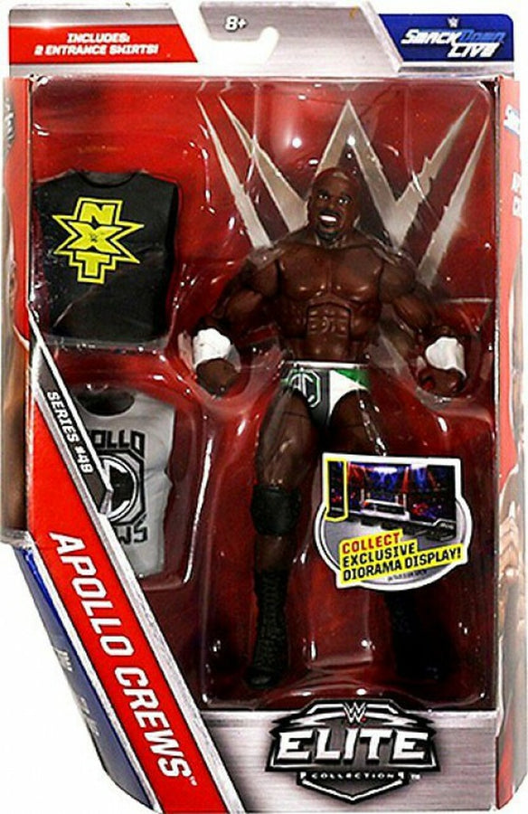 WWE Mattel Elite Collection Series 49 Apollo Crews Action & Toy Figures PWcatalog