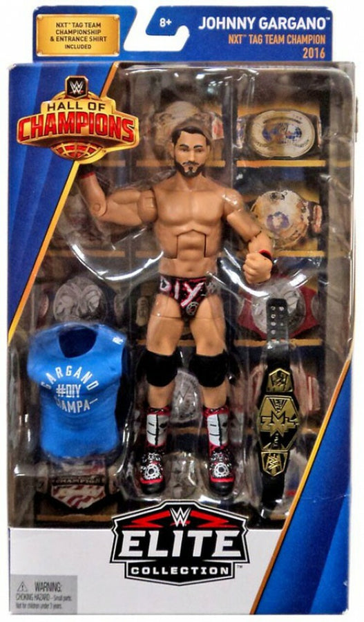 WWE Mattel Hall of Champions 2 Johnny Gargano [Exclusive] Action & Toy Figures PWcatalog