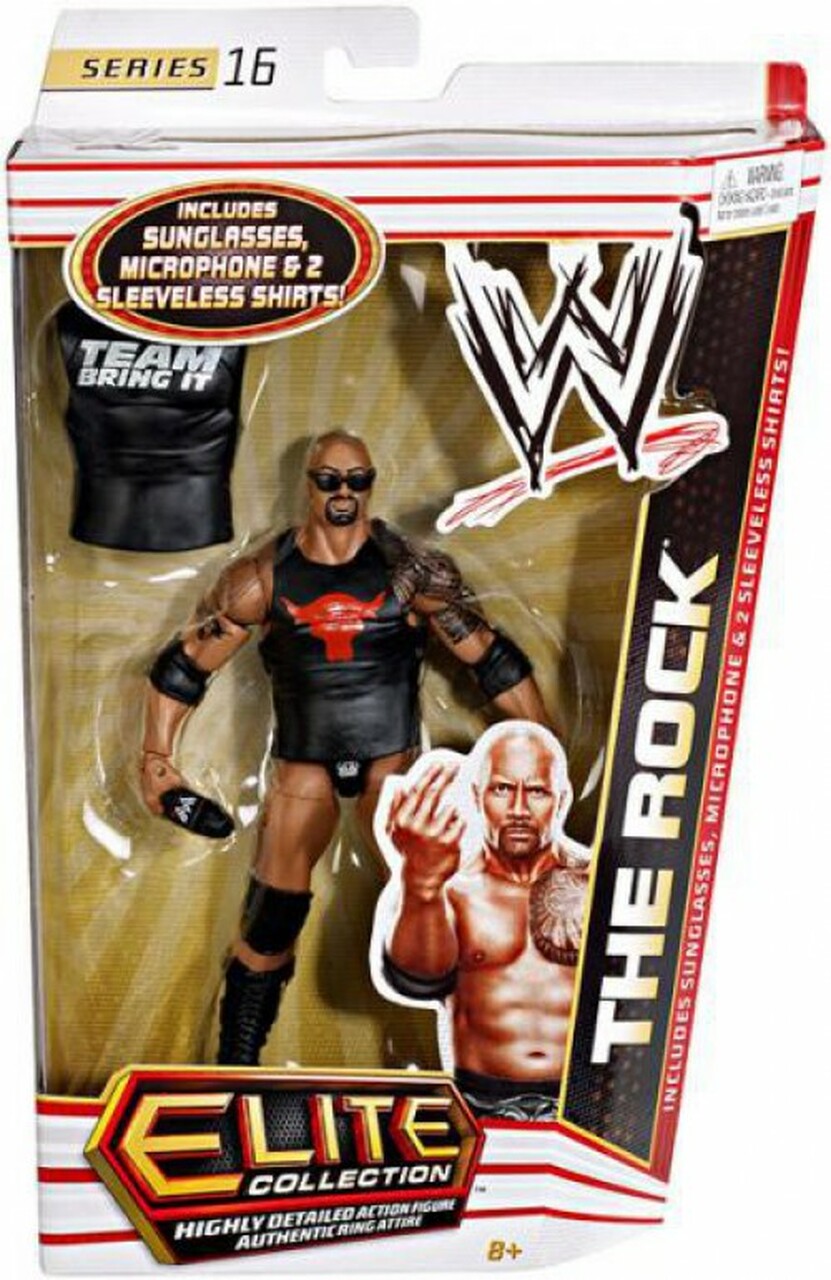 WWE Mattel Elite Collection Series 16 The Rock