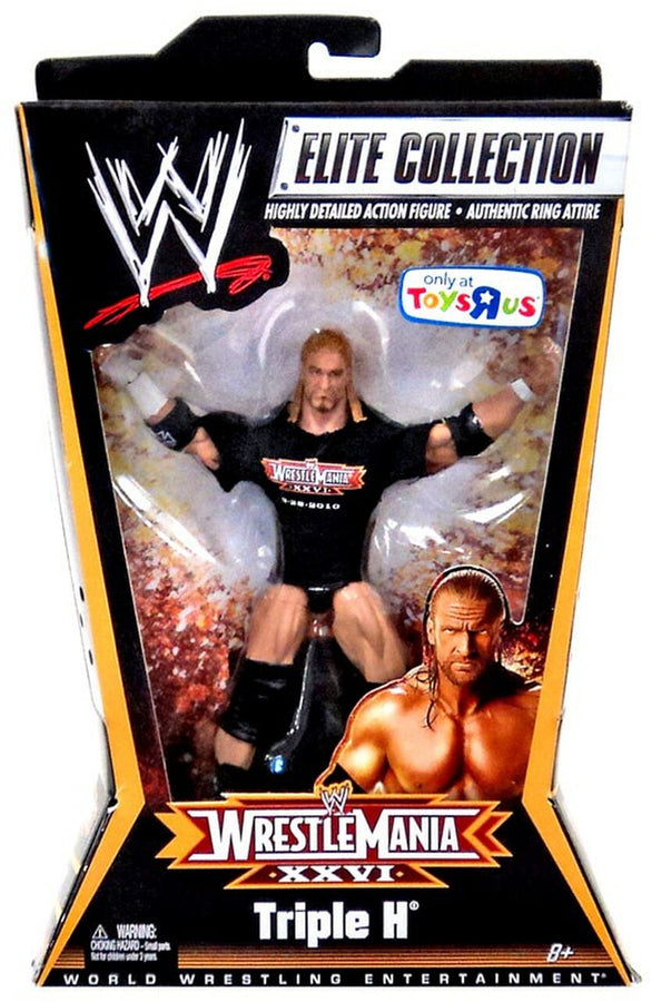 WWE Mattel WrestleMania XXVI Triple H [Exclusive] Action & Toy Figures PWcatalog