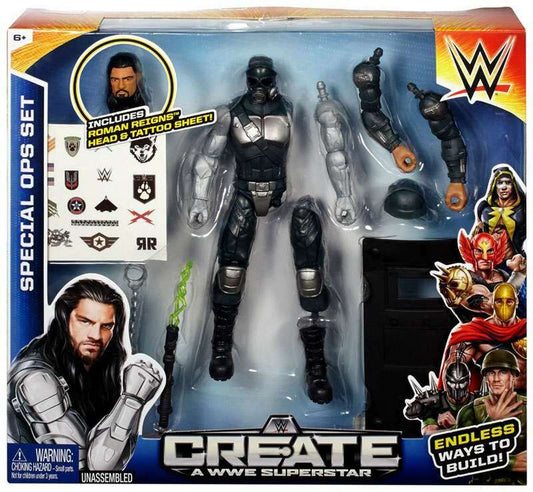 WWE Mattel Create a WWE Superstar 1 Special Ops Set