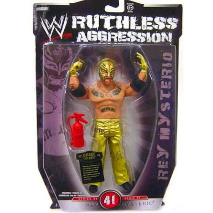 WWE Jakks Pacific Ruthless Aggression 41 Rey Mysterio Action & Toy Figures PWcatalog