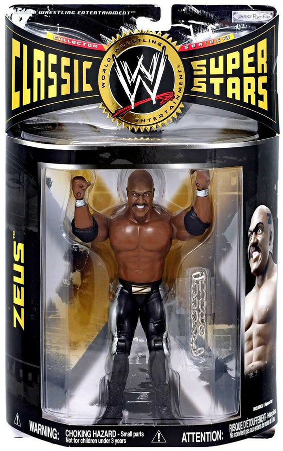 WWE Jakks Pacific Classic Superstars 15 Zeus Action & Toy Figures PWcatalog