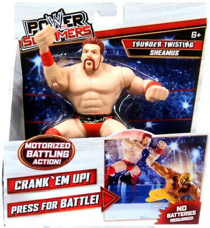 WWE Mattel Power Slammers 1 Thunder Twisting Sheamus Action & Toy Figures PWcatalog