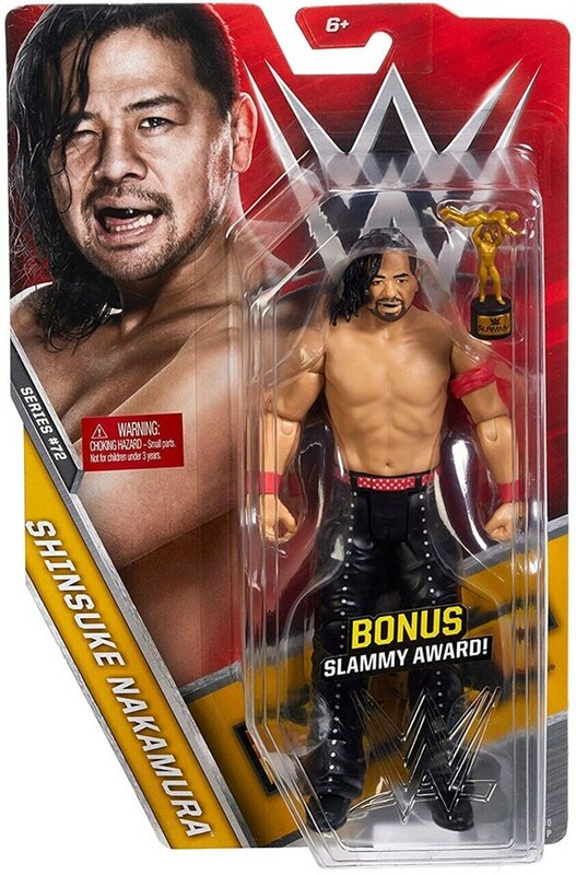 WWE Mattel Basic Series 72 Shinsuke Nakamura [Chase] Action & Toy Figures PWcatalog