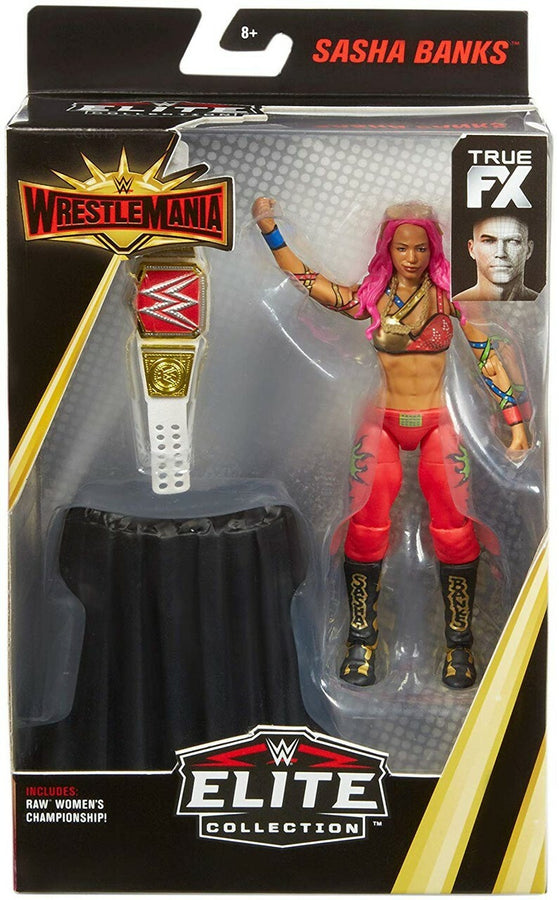 WWE Mattel WrestleMania 35 Sasha Banks Action & Toy Figures PWcatalog
