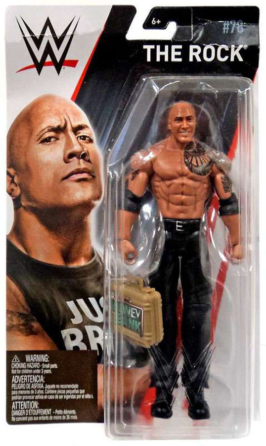 WWE Mattel Basic Series 78 The Rock [Chase] Action & Toy Figures PWcatalog