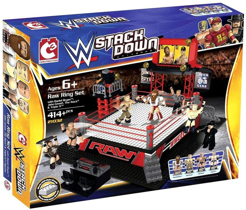 WWE Bridge Direct StackDown 2 Raw Ring Set