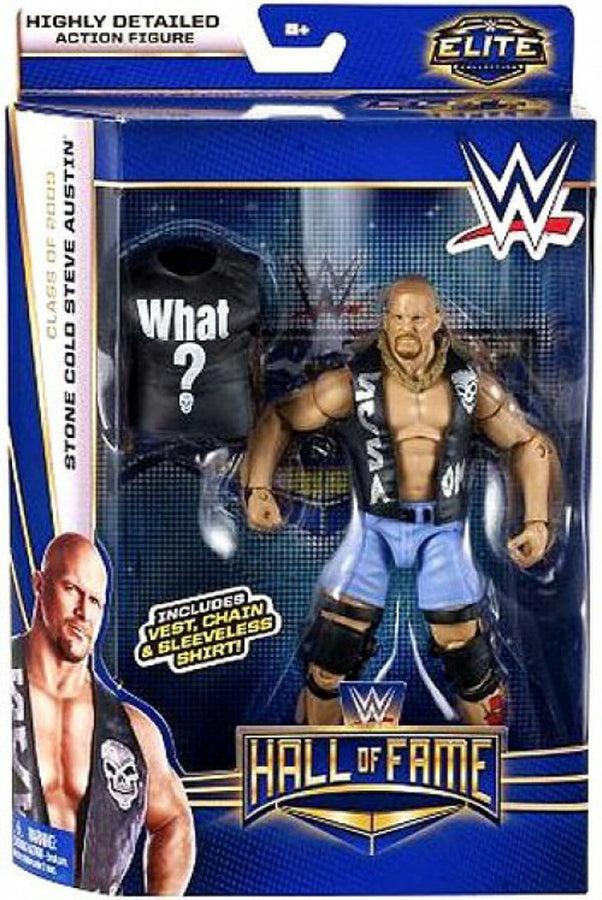 WWE Mattel Hall of Fame 1 Stone Cold Steve Austin [Exclusive] Action & Toy Figures PWcatalog