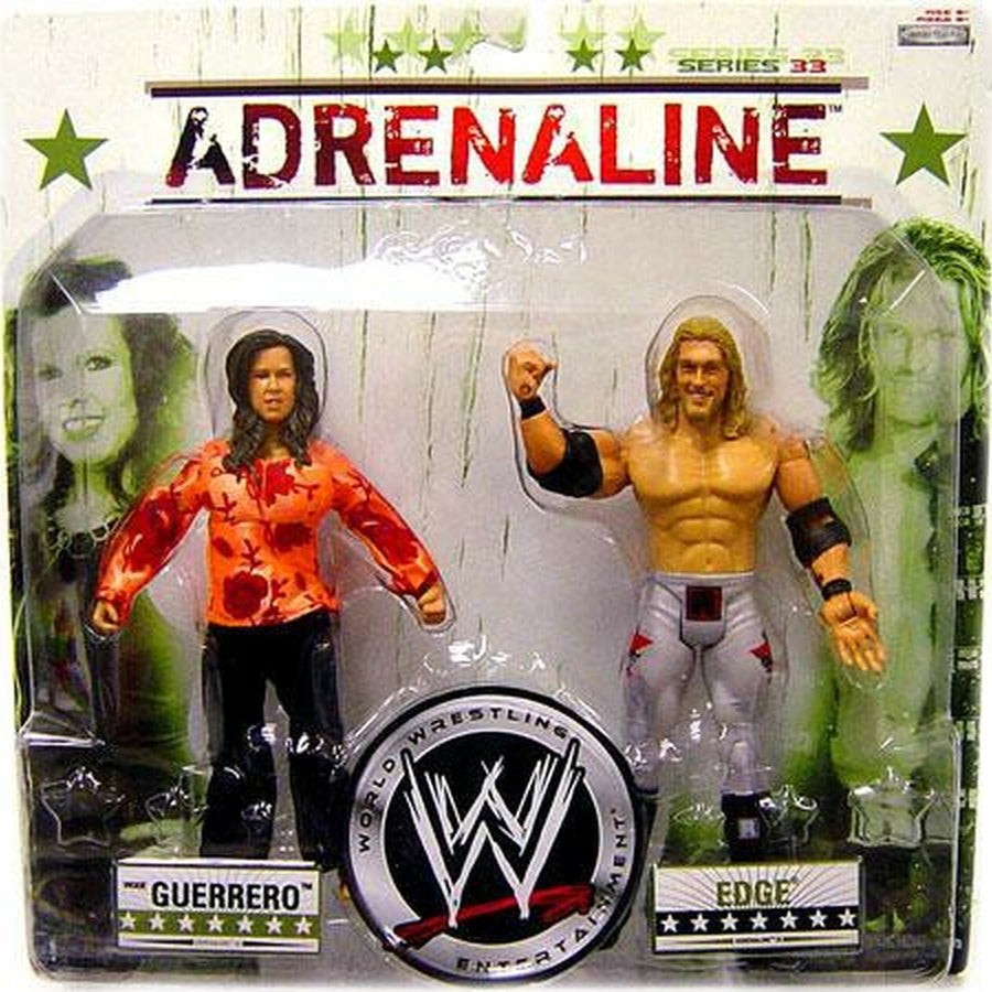 WWE Jakks Pacific Adrenaline 33 Vickie Guerrero & Edge Action & Toy Figures PWcatalog
