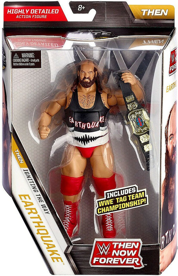 WWE Mattel Then, Now, Forever 2 Earthquake [Exclusive] Action & Toy Figures PWcatalog