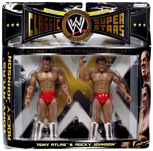 WWE Jakks Pacific Classic Superstars 2-Packs 10 Tony Atlas & Rocky Johnson