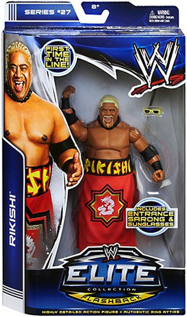 WWE Mattel Elite Collection Series 27 Rikishi [With Sarong Off]