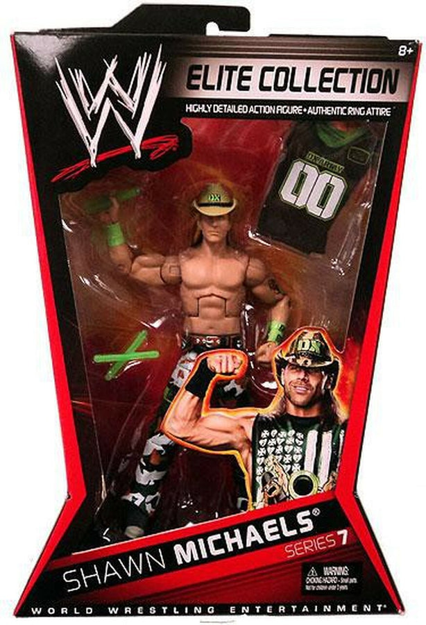 WWE Mattel Elite Collection Series 7 Shawn Michaels Action & Toy Figures PWcatalog