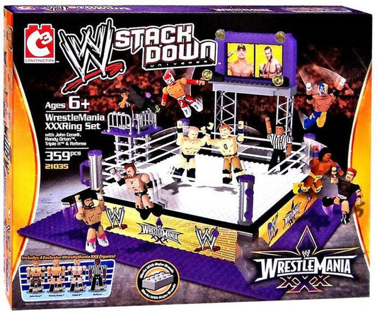 WWE Bridge Direct StackDown 1 WrestleMania XXX Ring Set [Exclusive]